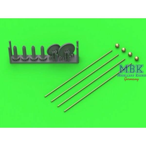 Master GM-16-006 Width indicators for German vehicles LONG (4x)