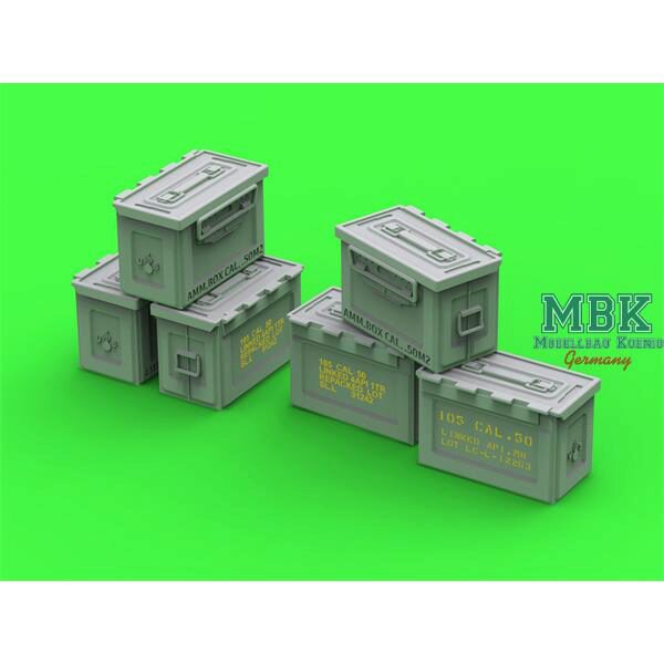 Master GM-35-068 M2 ammunition cans Browning M2 .50 cal (closed)