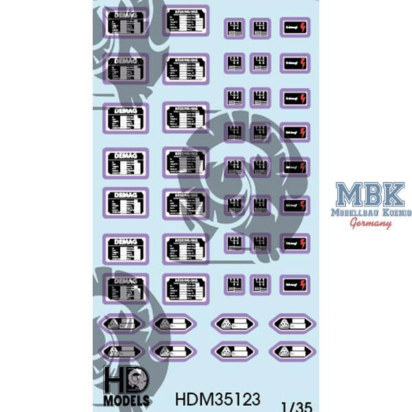 HD Models HDM35123 German Plancard