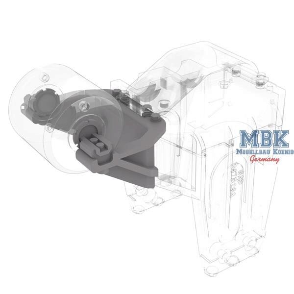HD Models HDM35263 Early VVSS Bogie-Roller Brakets with spacer (mid)