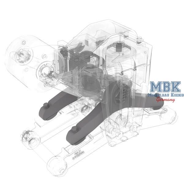 HD Models HDM35264 Early VVSS Bogie - Forged swingarms