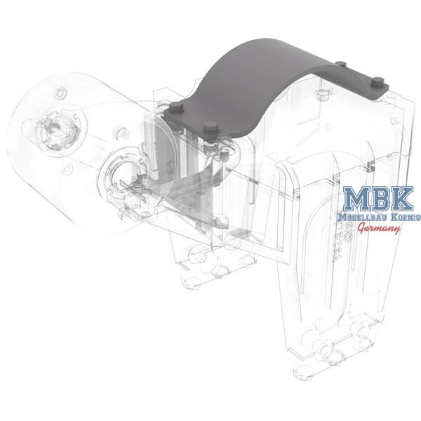 HD Models HDM35265 Early VVSS Bogie - Initial skid type