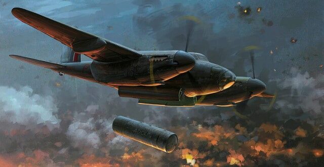 HONG KONG MODEL HKM01E15 de Havilland Mosquito B Mk. IV