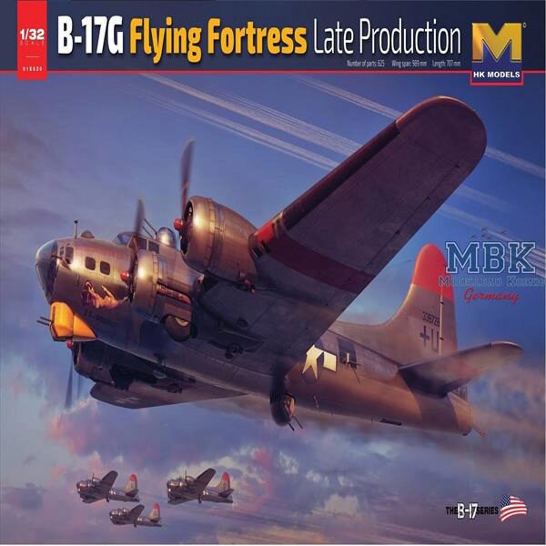 HONG KONG MODEL HKM01E30 Boeing B-17 Flying Fortress G - late Production