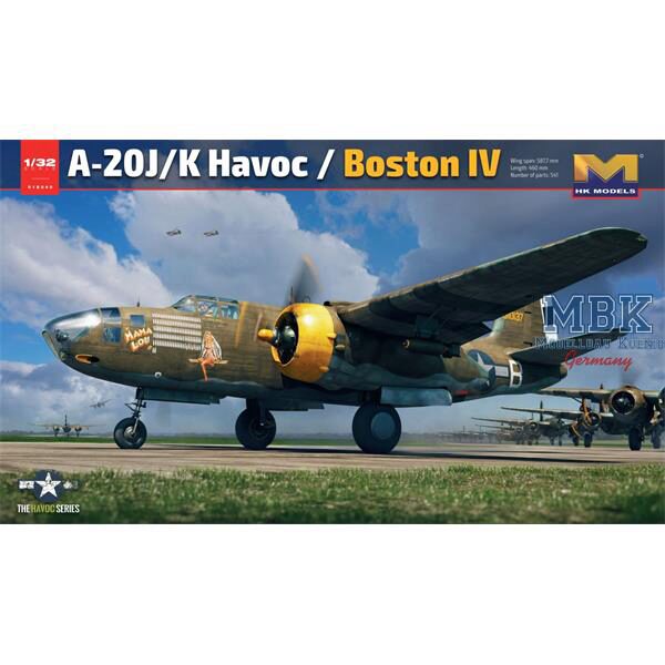 HONG KONG MODEL HKM01E40 Douglas A-20J/K Havoc / Boston IV