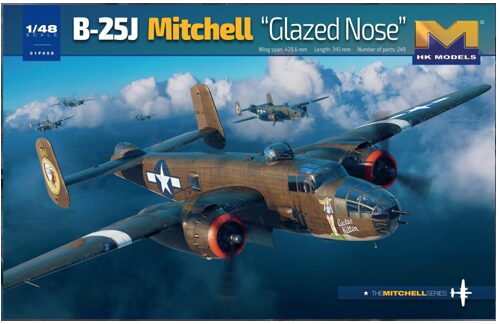 HK Models 01F008 B-25J Mitchell Glazed Nose