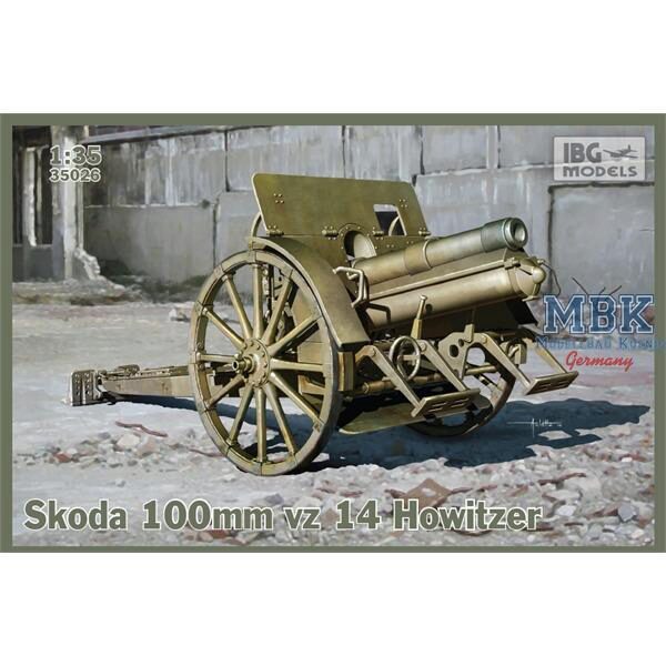 IBG-Modellbau IBG35026 Skoda 100mm vz 14 Howitzer