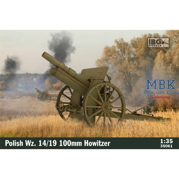 IBG-Modellbau IBG35061 Polish Wz. 14/19 100mm Howitzer