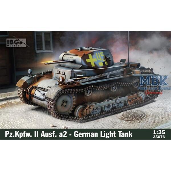 IBG-Modellbau IBG35076 Pz.Kpfw. II Ausf. a/2 - German Light Tank