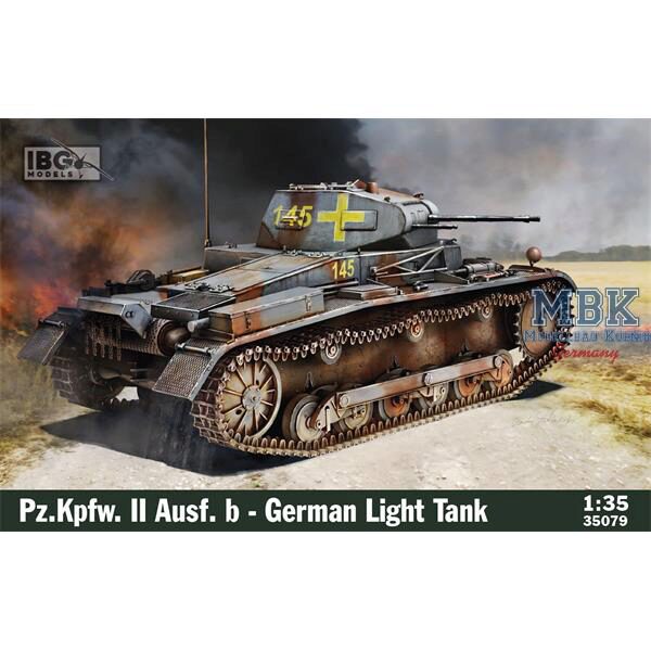 IBG-Modellbau IBG35079 Pz.Kpfw. II Ausf. b - German Light Tank