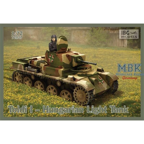 IBG-Modellbau IBG72027 Toldi I Hungarian Light Tank