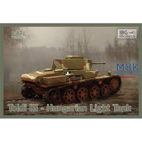 IBG-Modellbau IBG72030 Toldi III Hungarian Light Tank