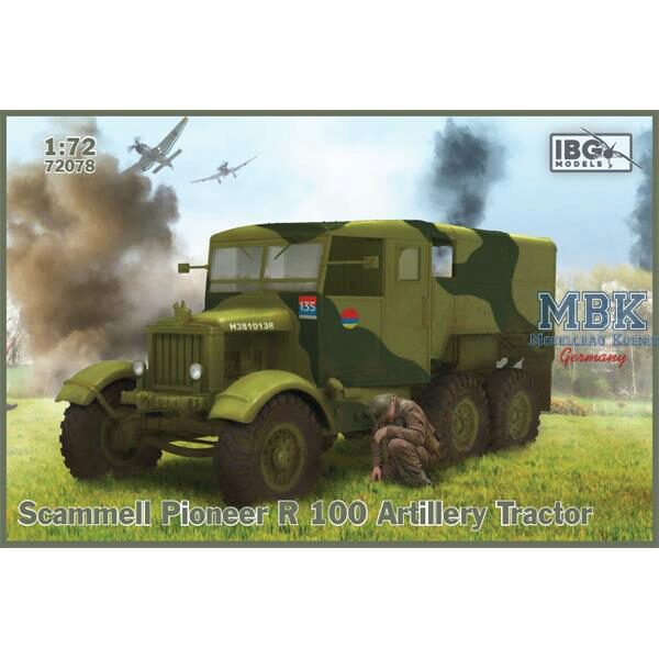 IBG-Modellbau IBG72078 Scammell Pioneer R 100 Artillery Tractor