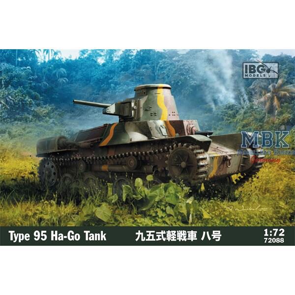 IBG-Modellbau IBG72088 Type 95 Ha-Go Japanese Light Tank