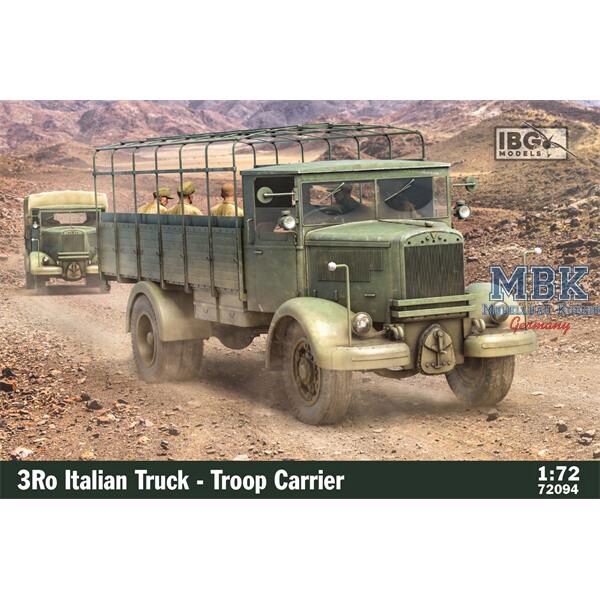 IBG-Modellbau IBG72094 3Ro Italian Truck - Troop Carrier