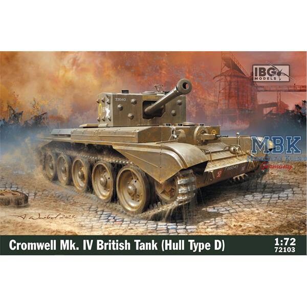IBG-Modellbau IBG72103 Cromwell Mk.IV British Tank (Hull type D)