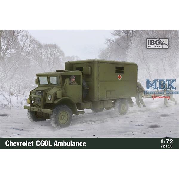 IBG-Modellbau IBG72115 Chevrolet C60L Ambulance