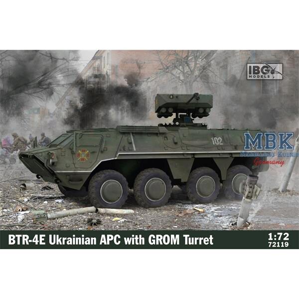 IBG-Modellbau IBG72119 BTR-4E Ukrainian APC with GROM Turret