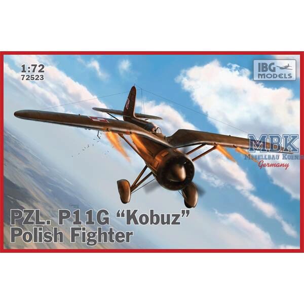 IBG-Modellbau IBG72523 PZL P.11g "Kobuz" - Polish Fighter Plane