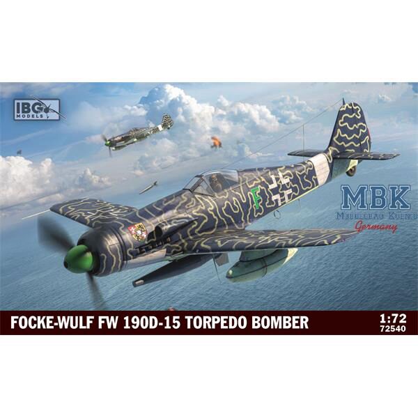 IBG-Modellbau IBG72540 Focke Wulf Fw 190D-15 Torpedo Bomber