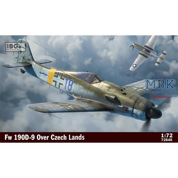 IBG-Modellbau IBG72545 Focke Wulf Fw 190D-9 over Czech lands