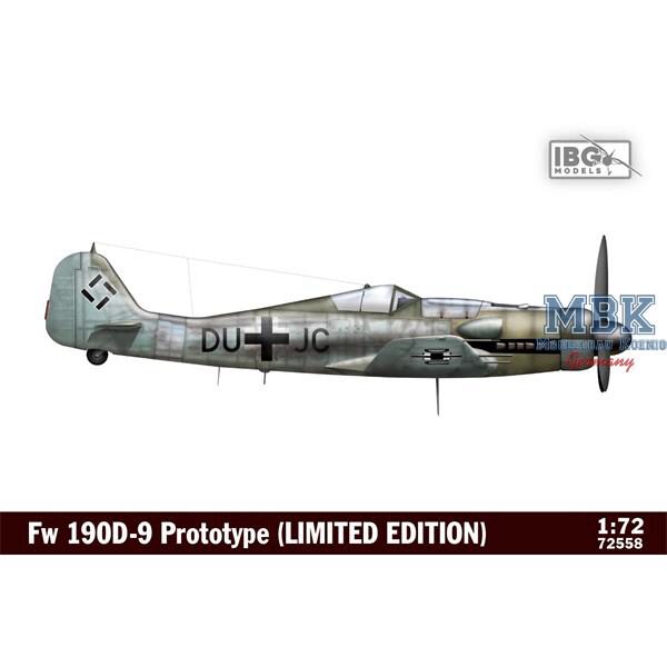 IBG-Modellbau IBG72558 Fw 190D-9 Prototype (limited edition)