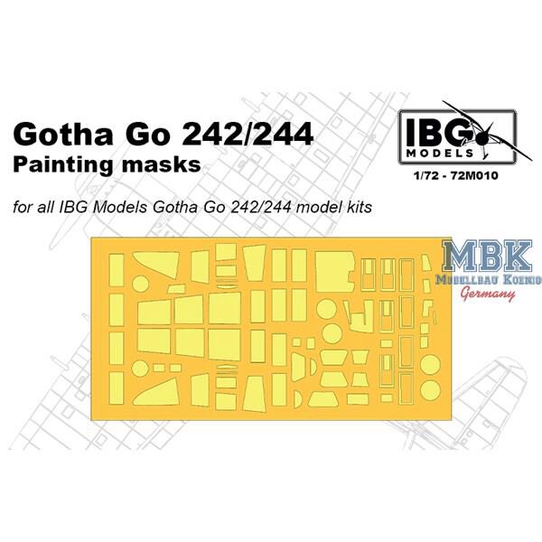 IBG-Modellbau IBG72M010 Gotha Go-242/244 Painting Masks set