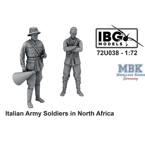 IBG-Modellbau IBG72U038 Italian Army Soldiers in North Africa