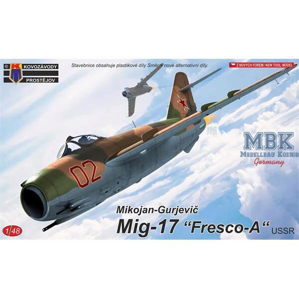 Kovozavody Prostejov KPM4823 MiG-17 „Fresco-A“ USSR