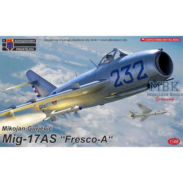 Kovozavody Prostejov KPM4825 MiG-17AS „Fresco-A“