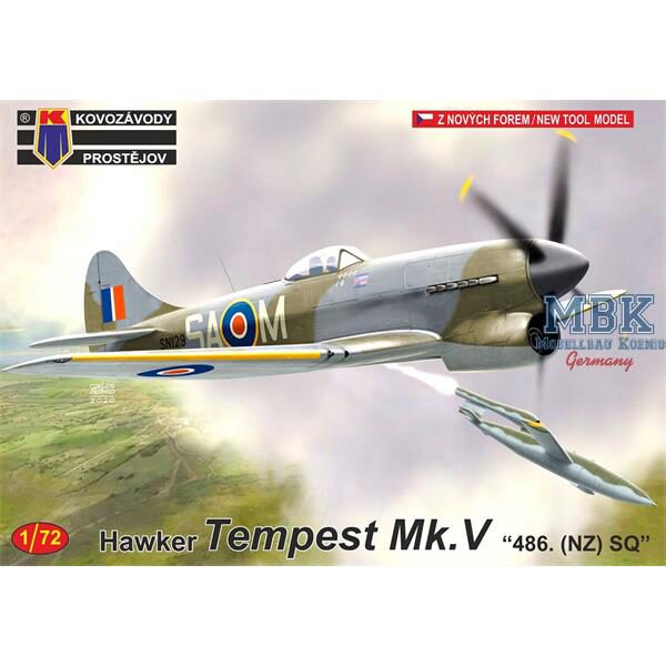 Kovozavody Prostejov KPM72222 Hawker Tempest Mk. V "486. (NZ) SQ"