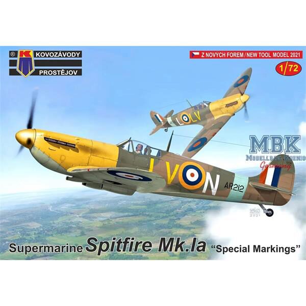 Kovozavody Prostejov KPM72276 Supermarine Spitfire Mk.Ia „Special Markings“
