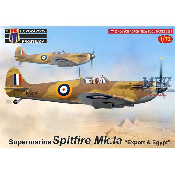 Kovozavody Prostejov KPM72277 Supermarine Spitfire Mk.Ia „Export & Egypt“