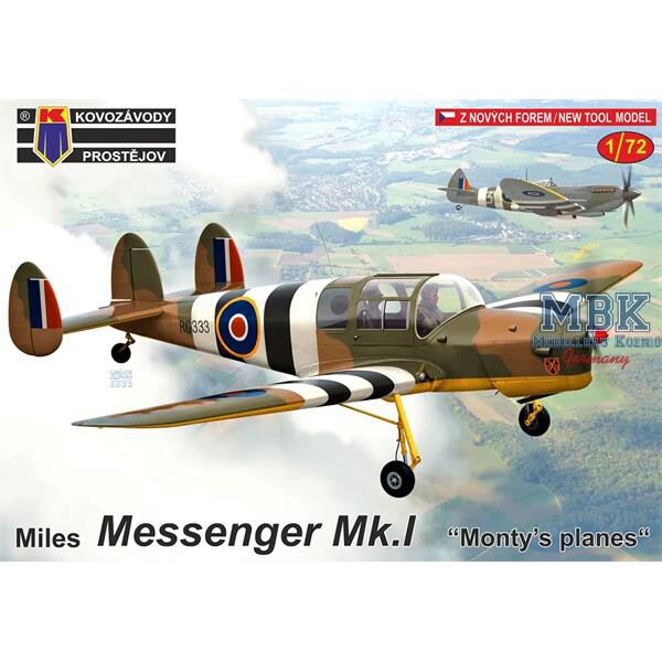 Kovozavody Prostejov KPM72318 Miles Messenger Mk.I „Montys planes“