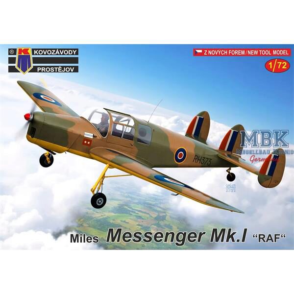 Kovozavody Prostejov KPM72319 Miles Messenger Mk.I „RAF“
