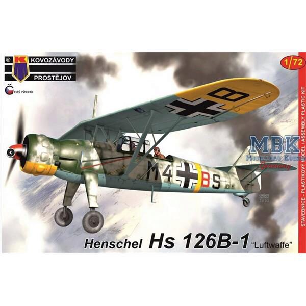 Kovozavody Prostejov KPM72336 Henschel Hs 126B-1 "Luftwaffe"