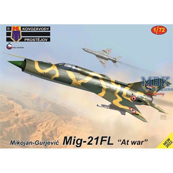Kovozavody Prostejov KPM72368 Mikoyan-Gurevich MiG-21FL „At war“