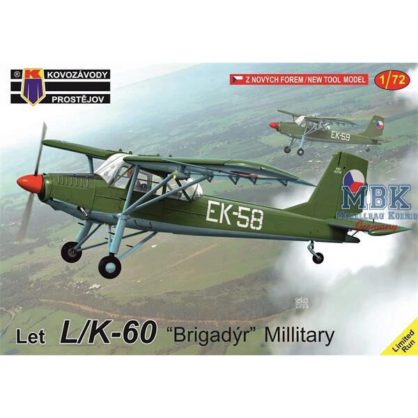 Kovozavody Prostejov KPM72392 Let L/K-60 „Brigadýr“ Military