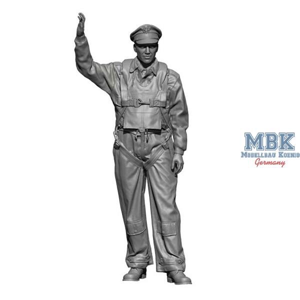 LEGEND PRODUCTIONS LA7215 WW2 US Bomber Pilot on the ground 1:72