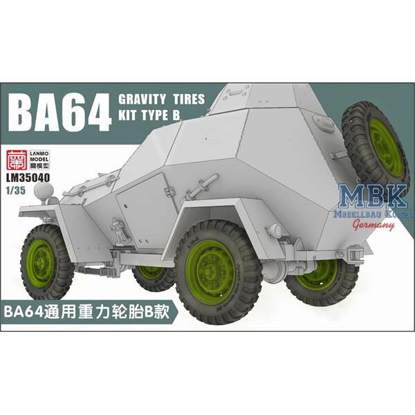 LANMO Model LAN-LM35040 BA-64 gravitiy tires kit Type B
