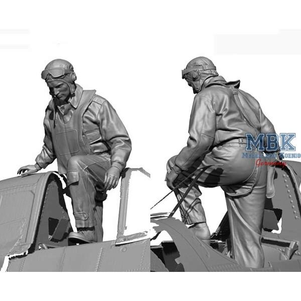 LEGEND PRODUCTIONS LF1802 WWII US Navy Pilot (boarding) 1:18