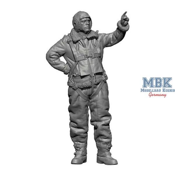 LEGEND PRODUCTIONS LF4819 WW2 US Bomber Crew on the ground 1:48