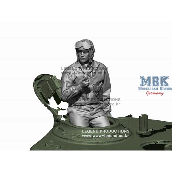 LEGEND PRODUCTIONS LF4832 WW2 US Tank Commander 1:48