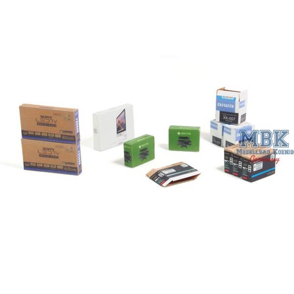 Matho Models MATHO35065 Cardboard Boxes - Electronic devices