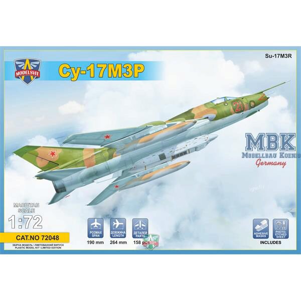 MODELSVIT MSVIT72048 Su-17M3R Reconnaissance fighter-bomber