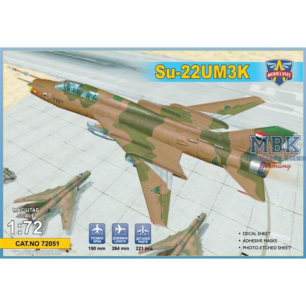 MODELSVIT MSVIT72051 Sukhoi Su-22UM3K (Export version)
