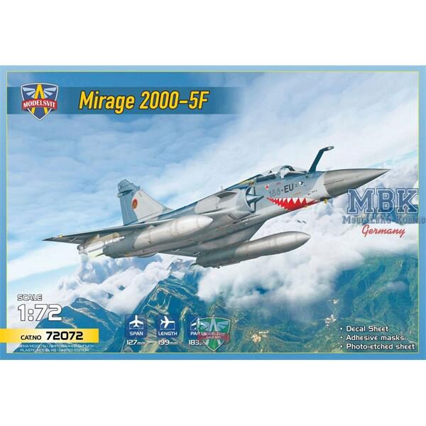 MODELSVIT MSVIT72072 Mirage 2000 5F