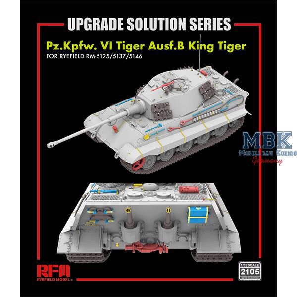 RYE FIELD MODEL RFM2105 Upgrade set for Kingtiger for RM5125/5137/5146