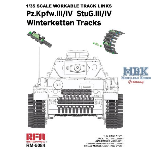 Rye Field Model RFM5084 Work. Winterketten f. Pz.Kpfw.III/IV & StuG.III/IV