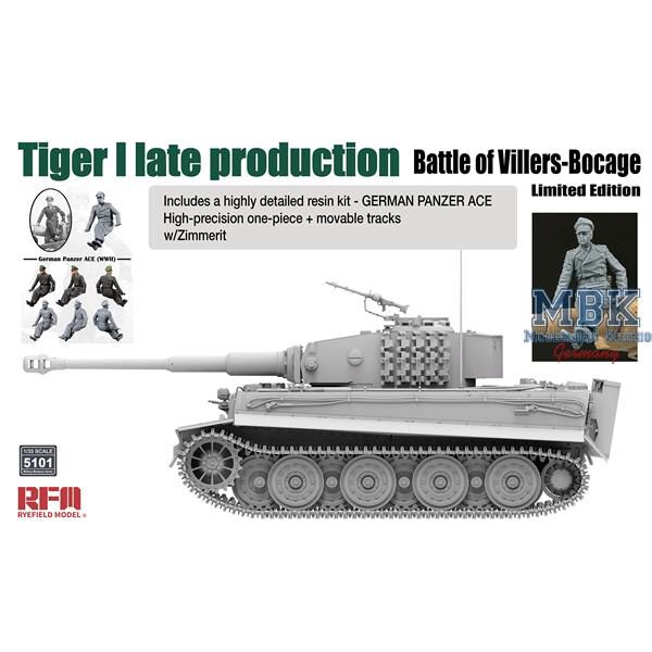 RYE FIELD MODEL RFM5101 Tiger I late production (Battle of Villers-Bocage)
